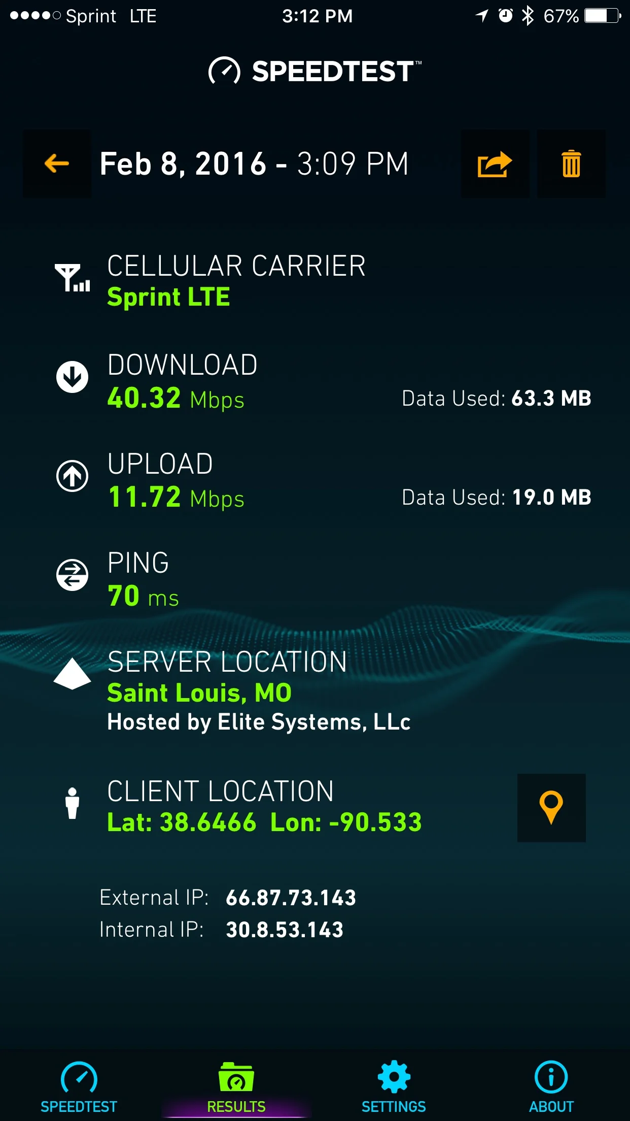 Sprint flexing its muscles.  