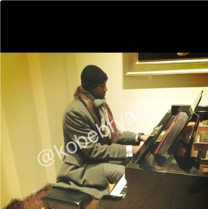 Taught himself to play piano