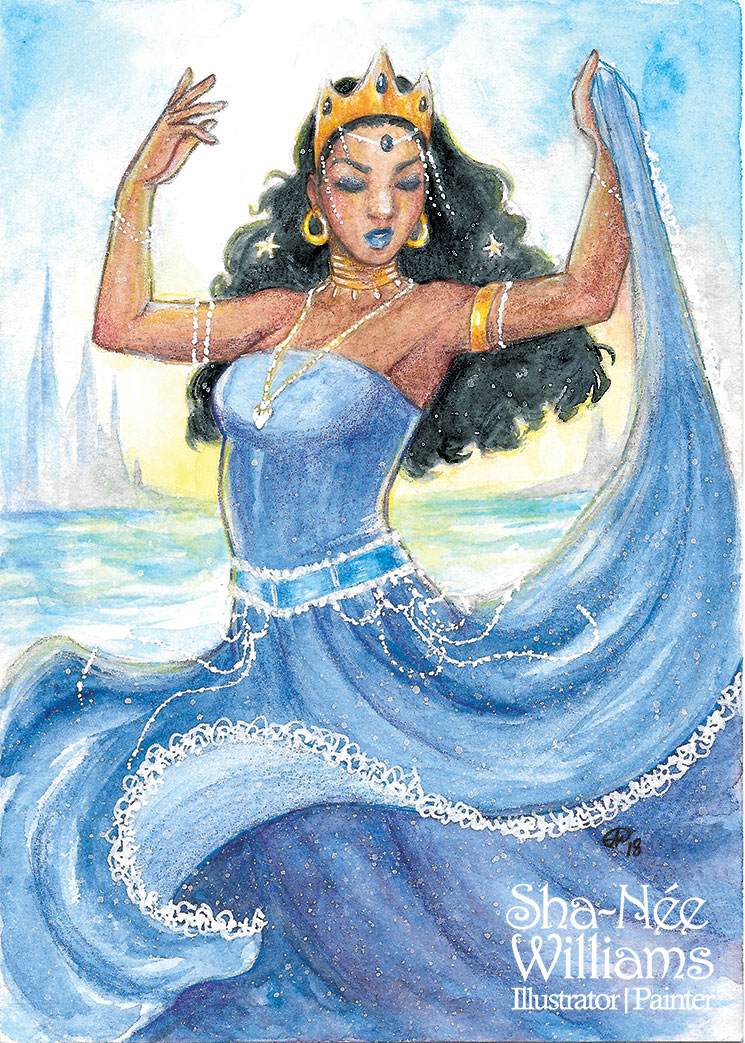 Yemaya- Yoruba Goddess of Water