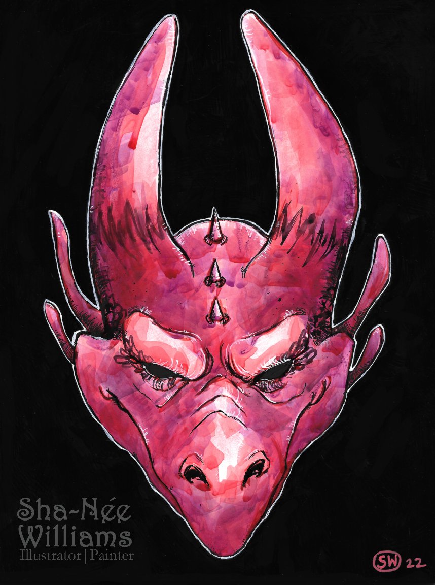 Red Dragon Head