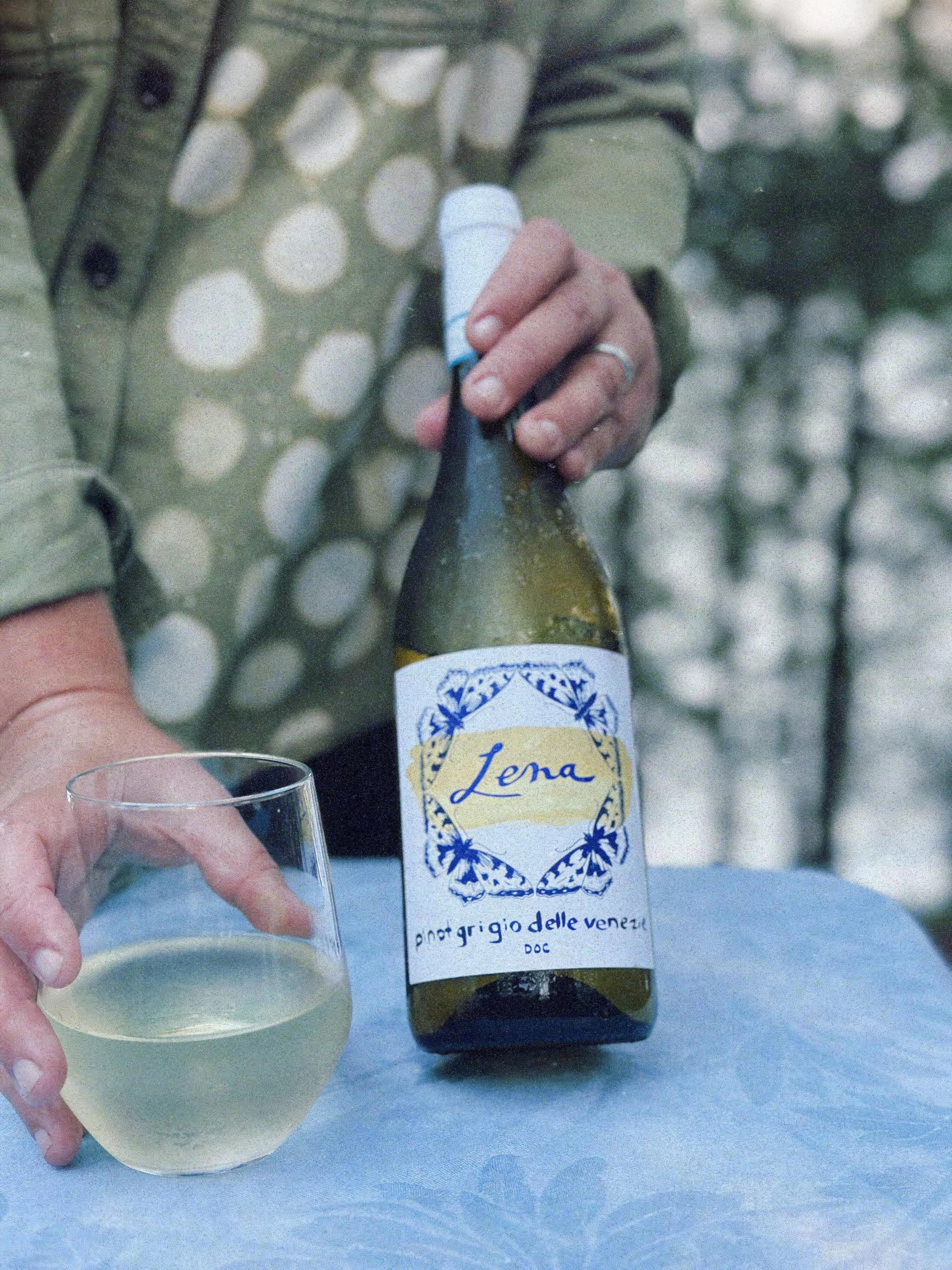 Lena Wine Label Design for Bowler Wines, 2024 