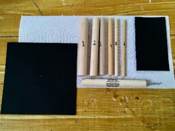 Each participating student needs these items. Also have a few hair dryers on hand for the class to share.