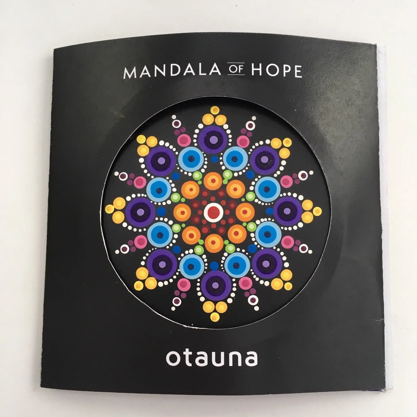 The DIVERSITY mandala bursts with an abundance of colours representing our human family uniting harmoniously. May the pattern parallel communities of all sizes in our world.