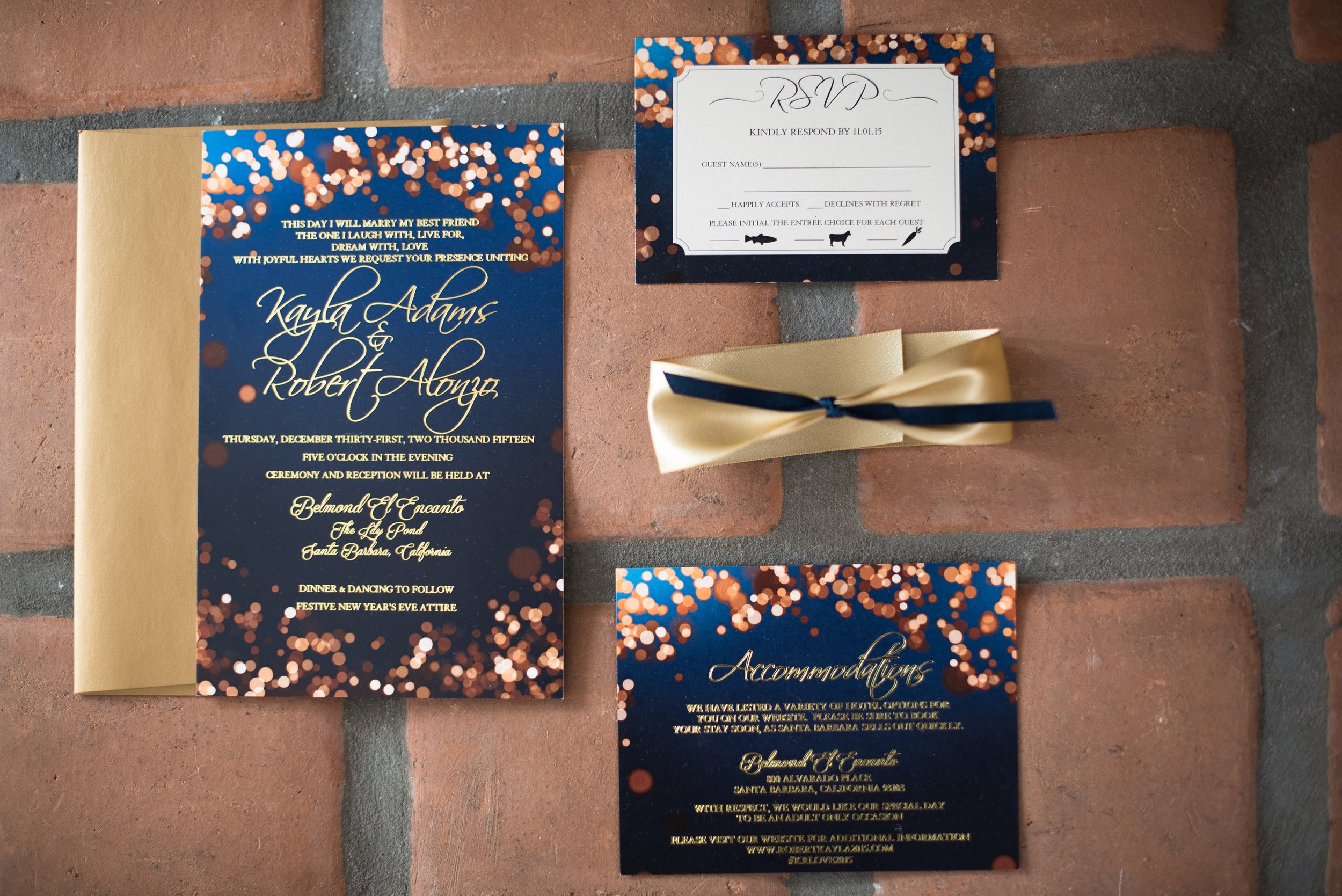 Felici Events | Wedding Planer | El Encanto Wedding | Santa Barbara Wedding | Wedding Planning | Invitations | Program   