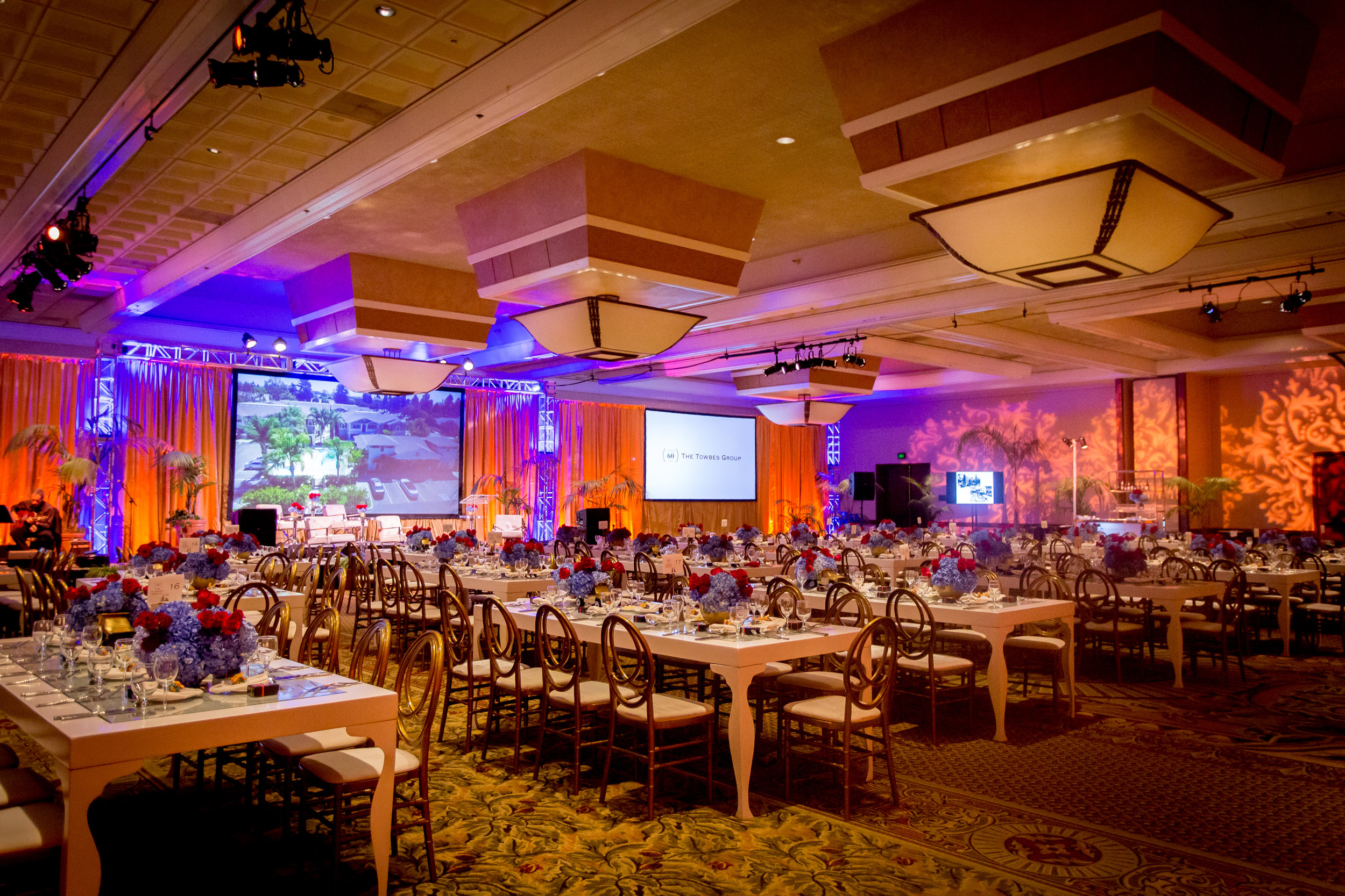 Felici Events | Planner | Fess Parker A Doubletree By Hilton Resort | 60th Anniversary Celebration | Reception 