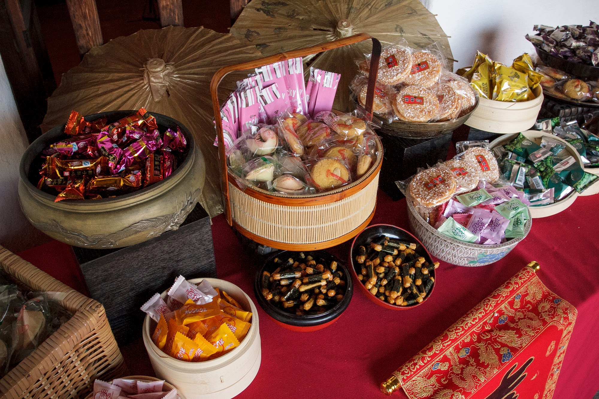 felicievents.com | Corporate Event planner | Asian Theme Dinner | Fundraiser | Non-Profit | Asian Candy Bar
