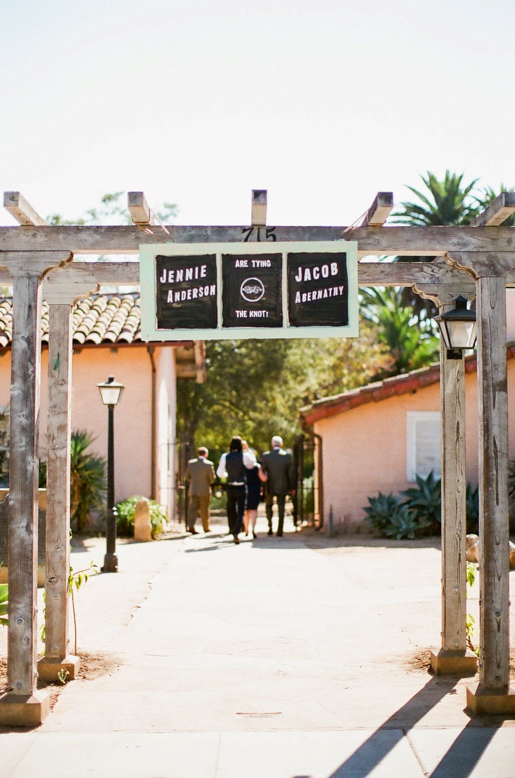 www.felicievents.com | Felici Events | Historical Museum Wedding | Eclectic Orange Wedding | Entry Signage Chalk Board