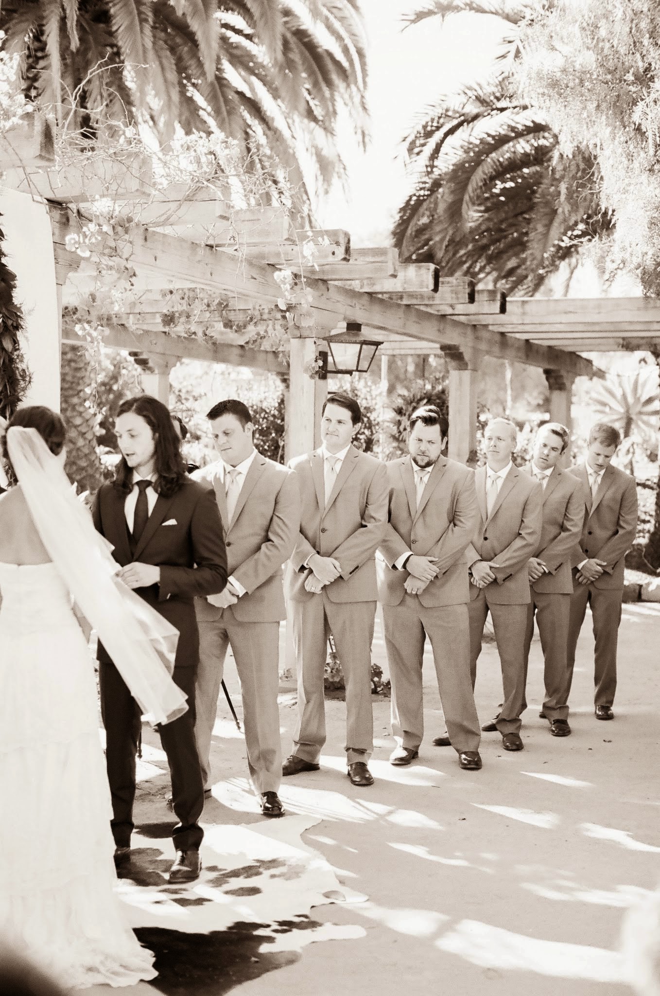 www.felicievents.com | Felici Events | Historical Museum Wedding | Eclectic Orange Wedding | Groomsmen