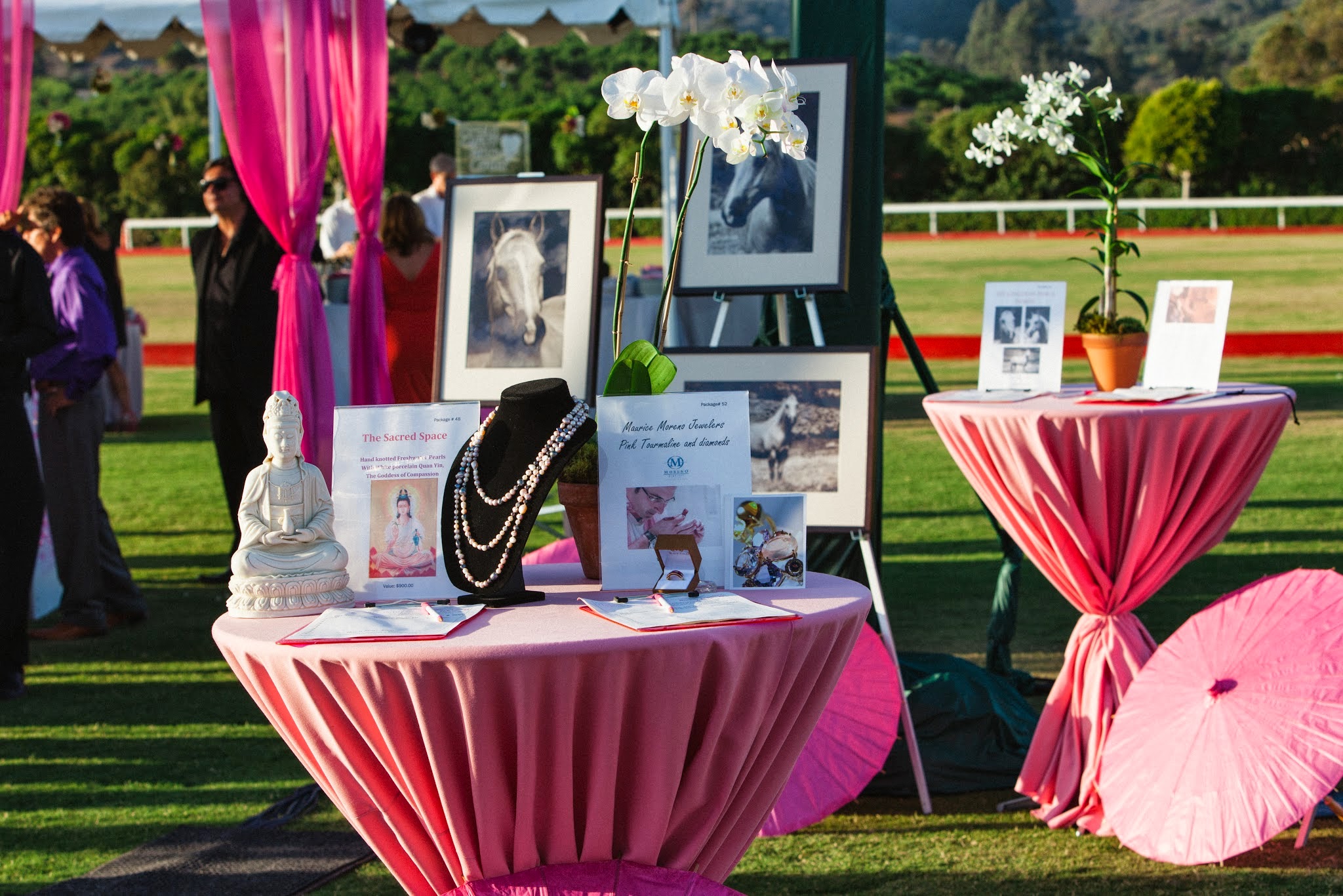 www.FeliciEvents | Pink Polo Party | Funraising Event | Felici Fundraiser | Polo Theme | Clarissa Koenig Photography | Silent Auction