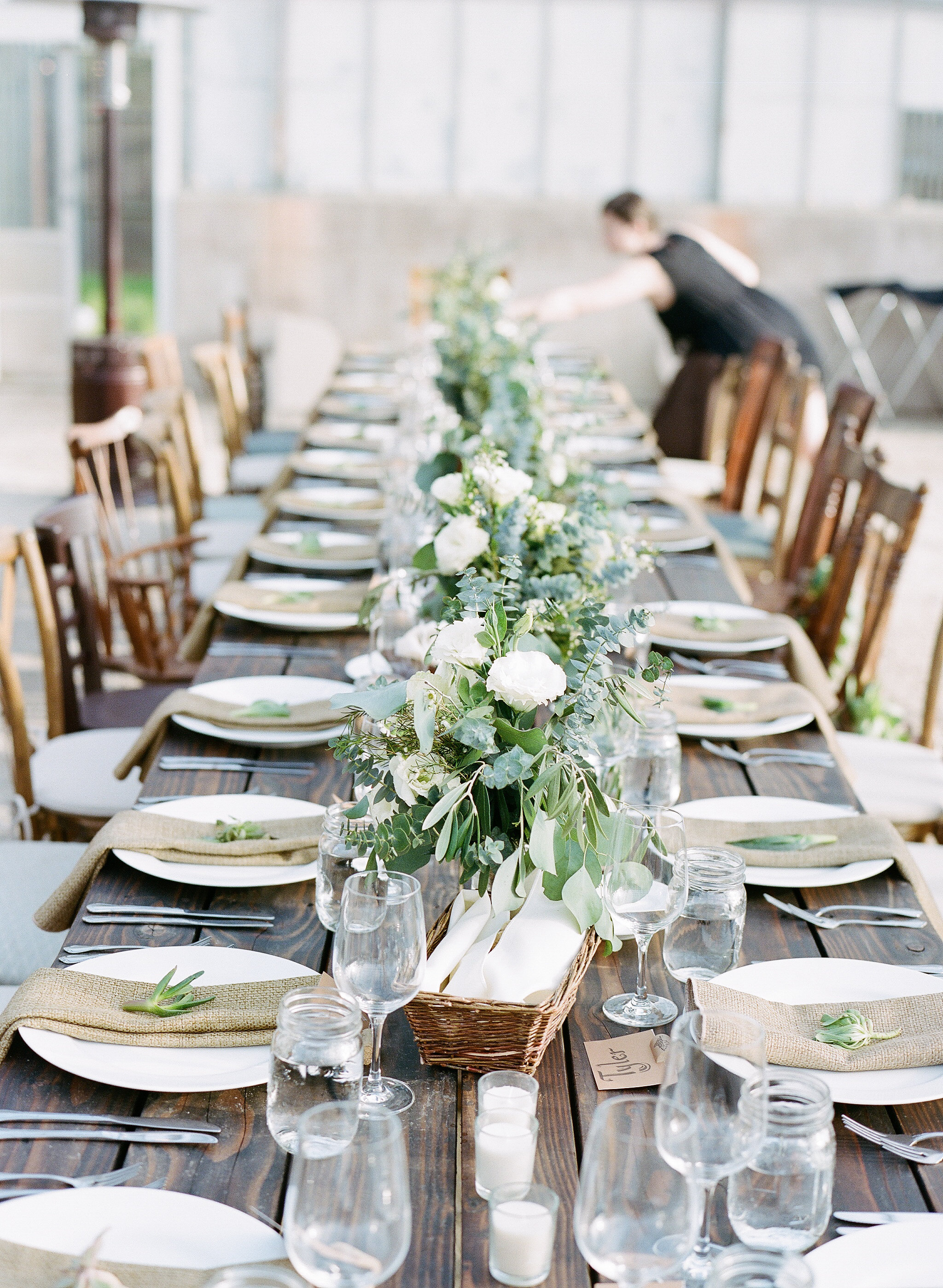 Felici Events | Gaviota Coast | Wedding Ceremony | Oceanfront | Santa Barbara | Clarissa Koenig Photographer | #FeliciWedding | Orchid Farm | Wedding Reception | Dinner Decor