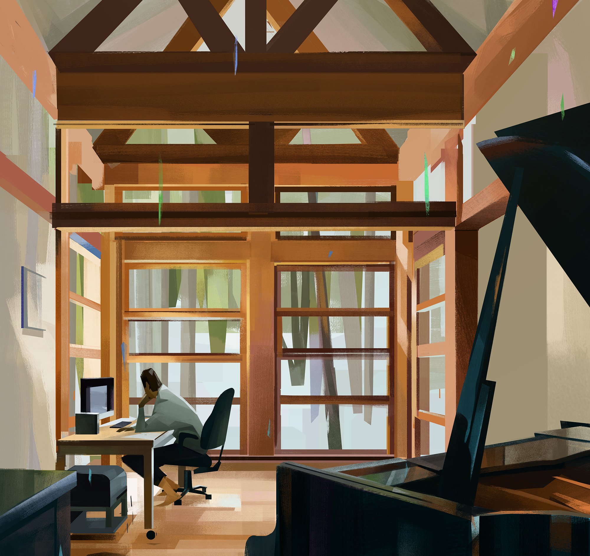  A writer’s retreat in the Rocky Mountains. The Walrus Magazine. 