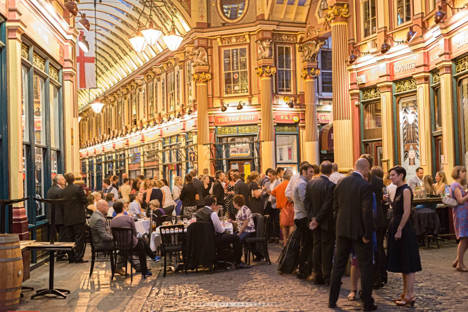 Party in Leadenhall Market