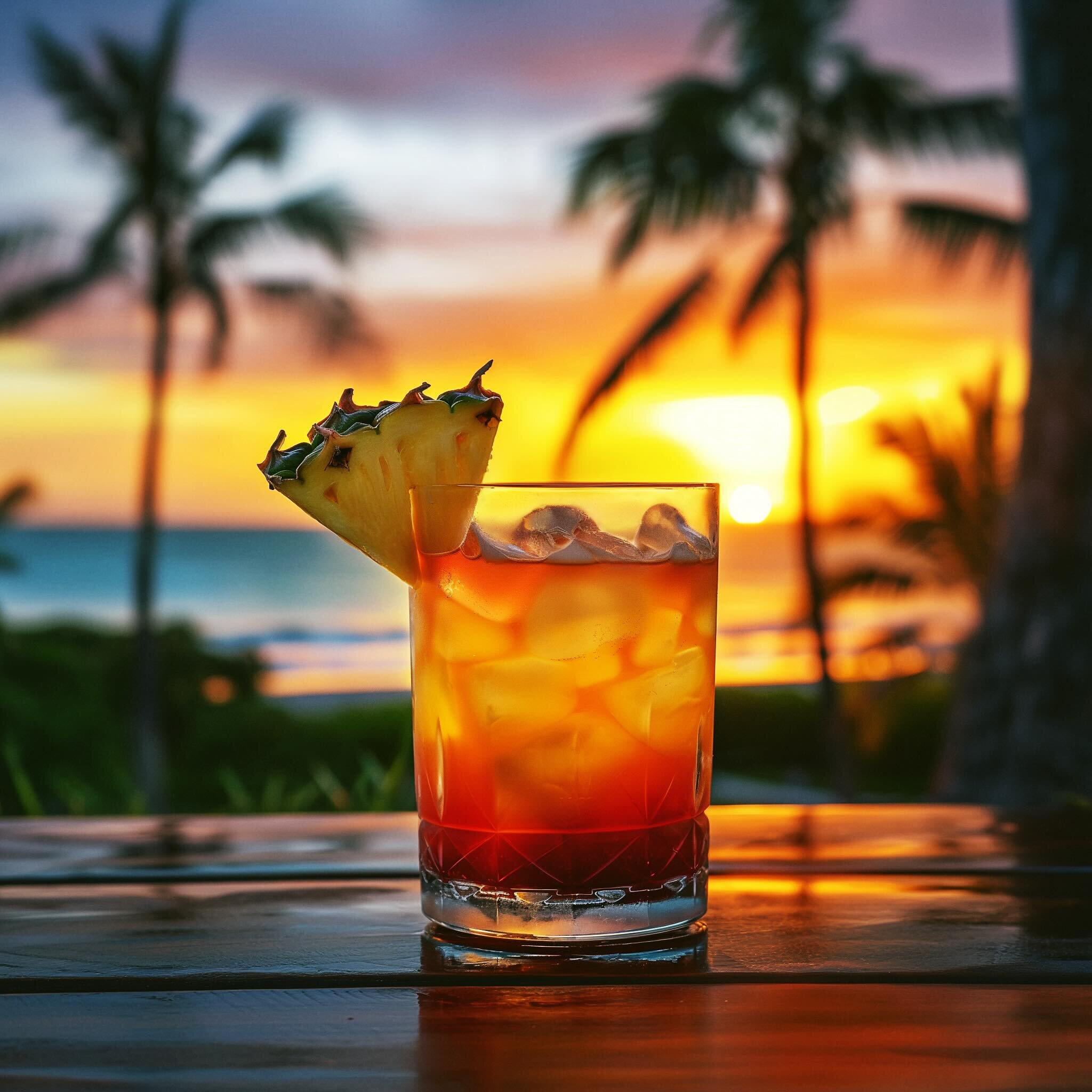 Sunsets and sips, this paradise has no end. Living in the moment and soaking up every delicious detail. Have a great weekend, friends! #paradisefound #weekendmode #cocktailsanddreams
