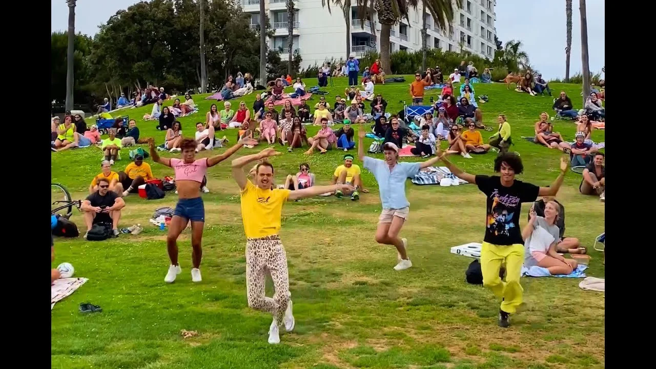 Bob's Dance Shop - management client - flashmob screen cap