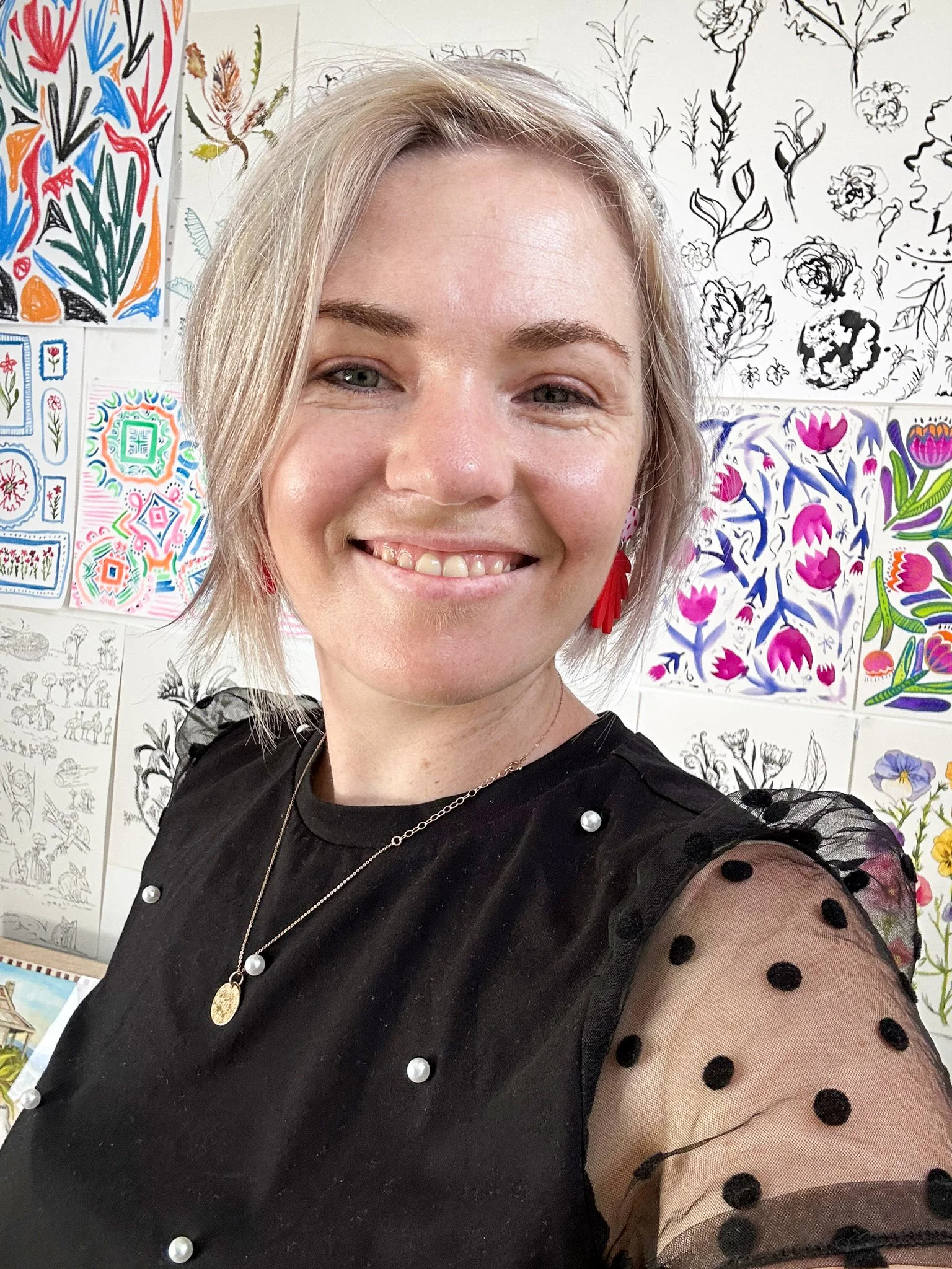 STUDENT SPOTLIGHT: MEET ARTIST + SURFACE DESIGNER LAURA HAMZIC — Cass ...