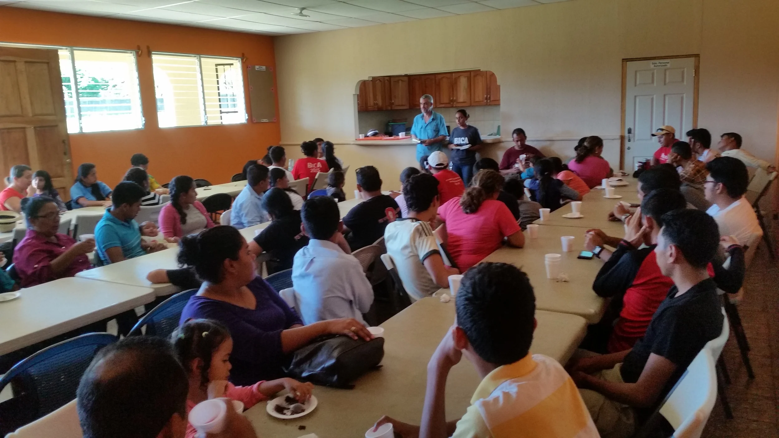 Wrapping up Missions training week with family meal and closing thoughts