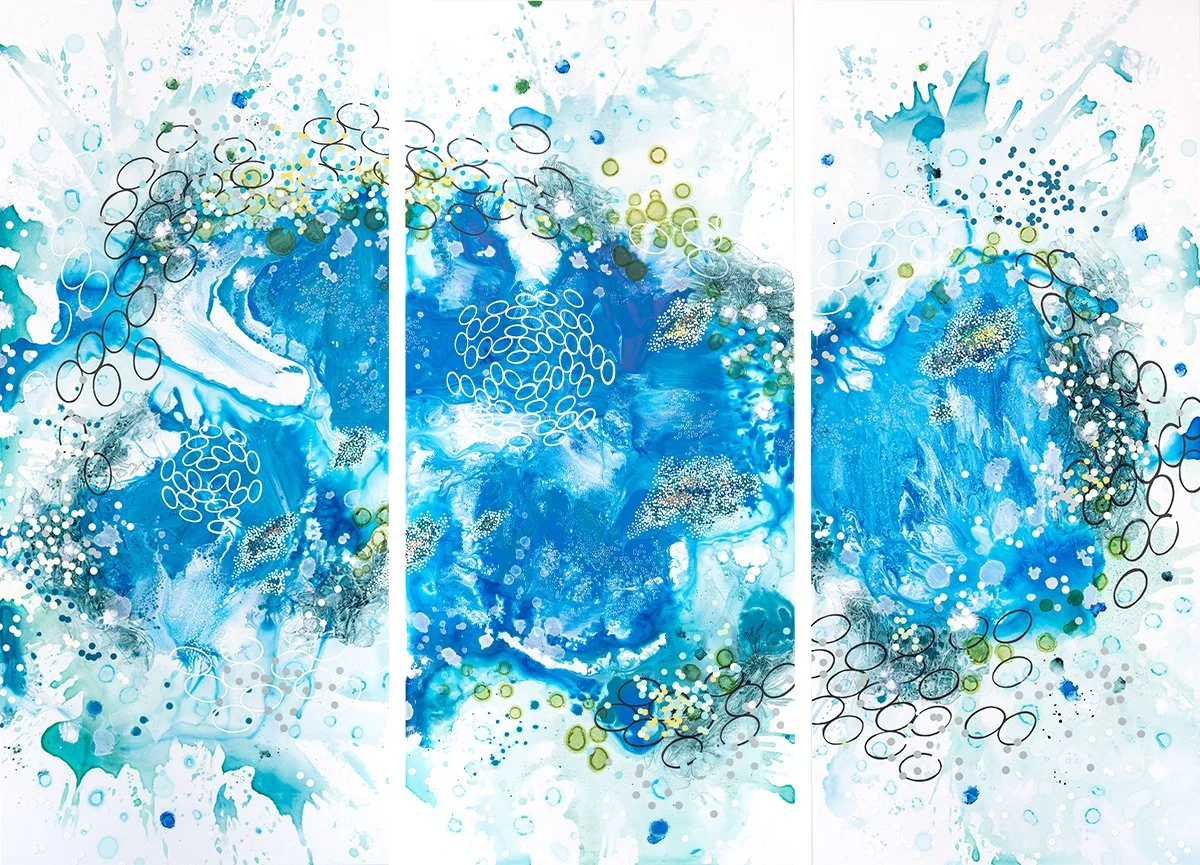Finding Currents (triptych)