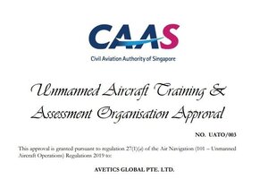 Revive unstable Proof Singapore Drone Training Organisation - UATO by Avetics - Avetics