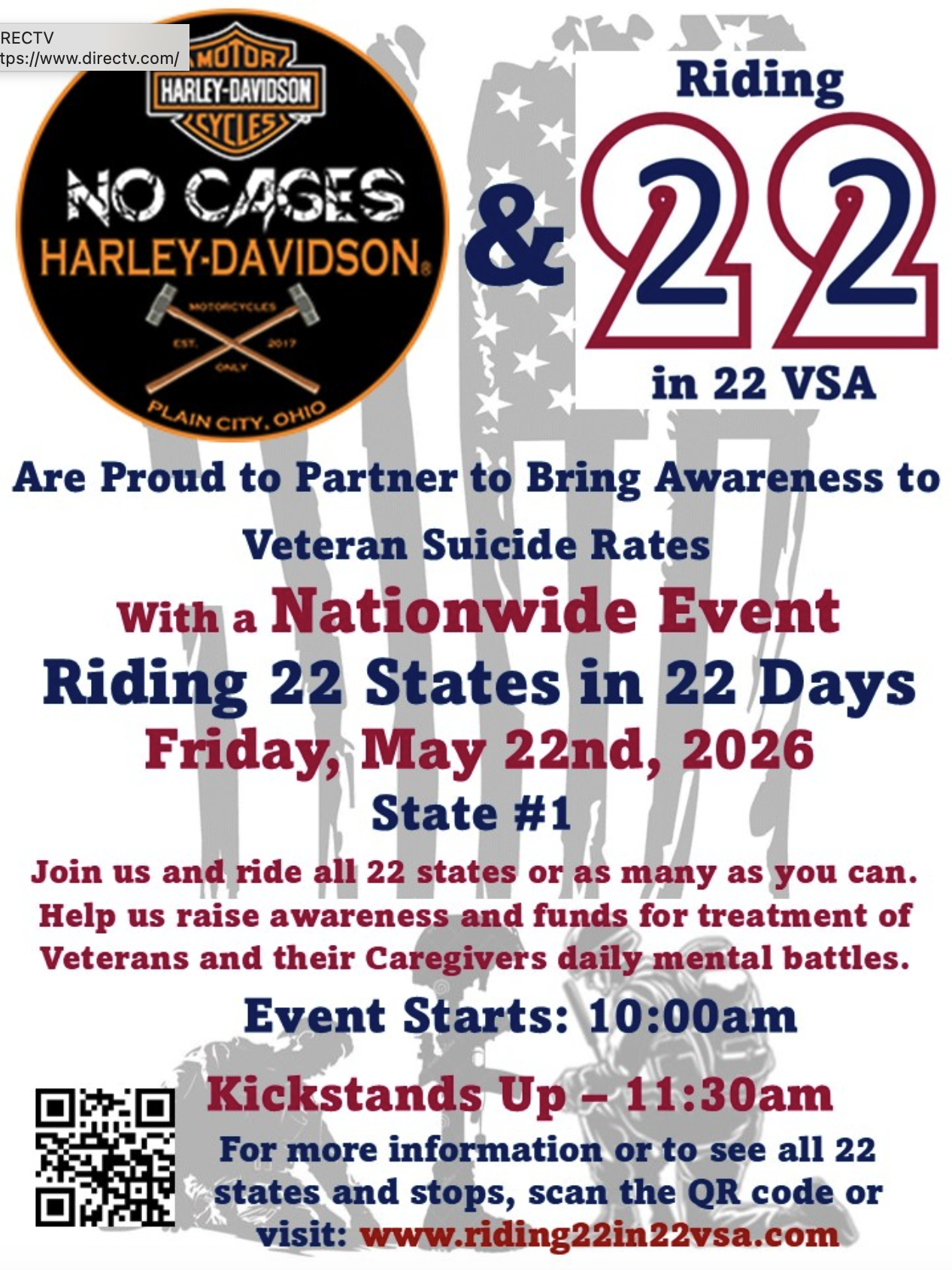 22 states in 22 days