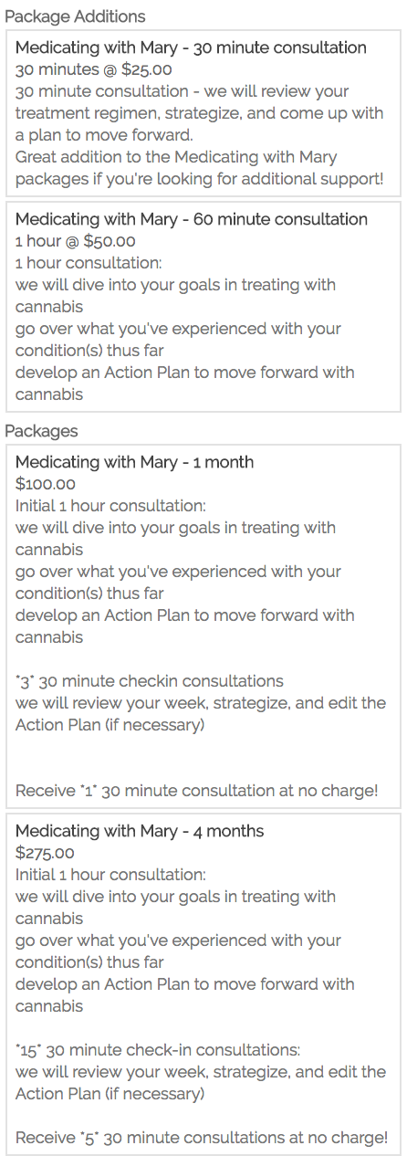"Medicating with Mary" - how does the program support you?!