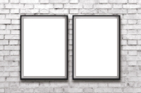 LIFE - Phase I & Phase II . Each with a blank canvas. One starting new and the other going back to find where we started and discovering who we are. 