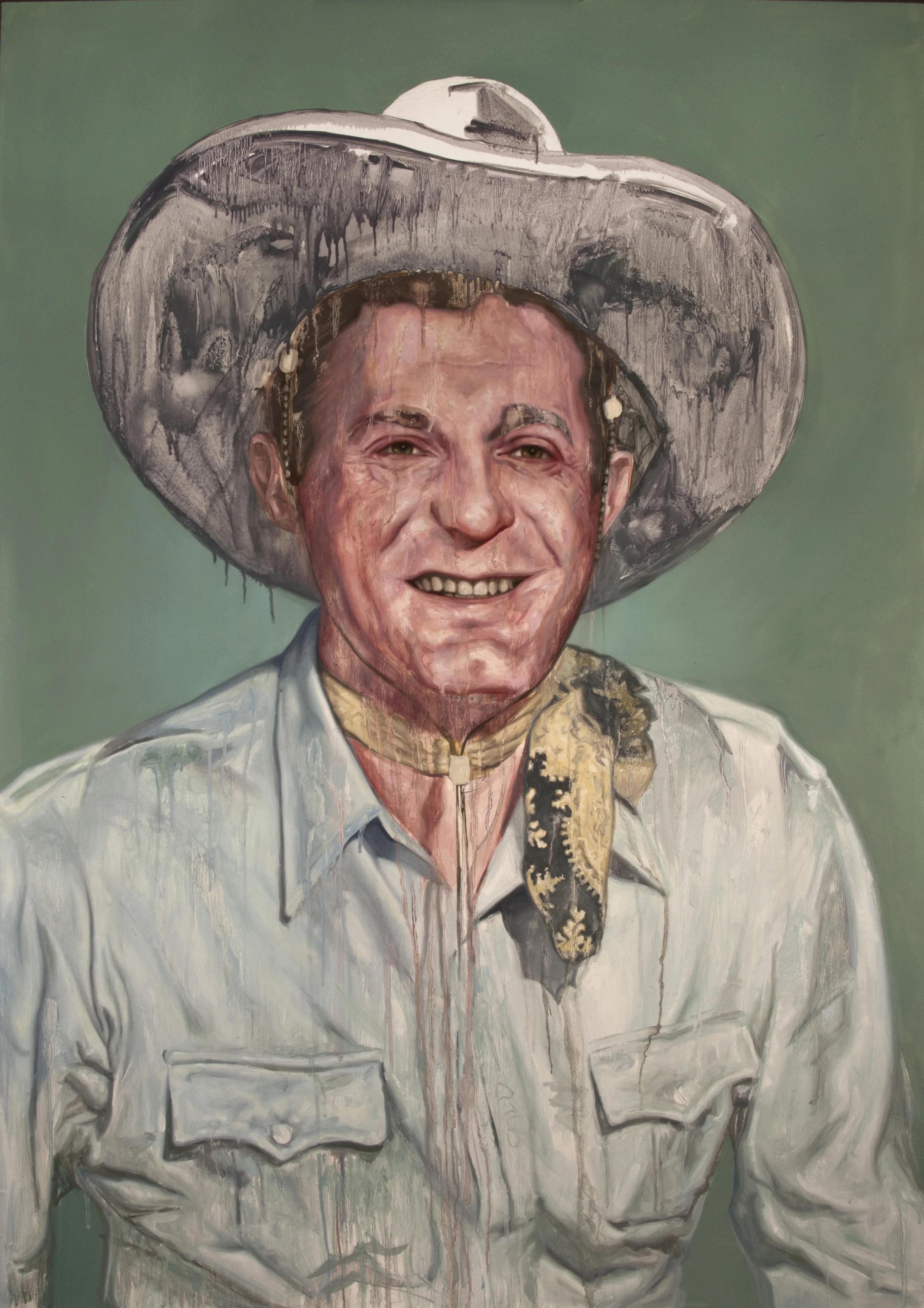 Grin and Bear It Oil on Panel 48" x 36" 2012