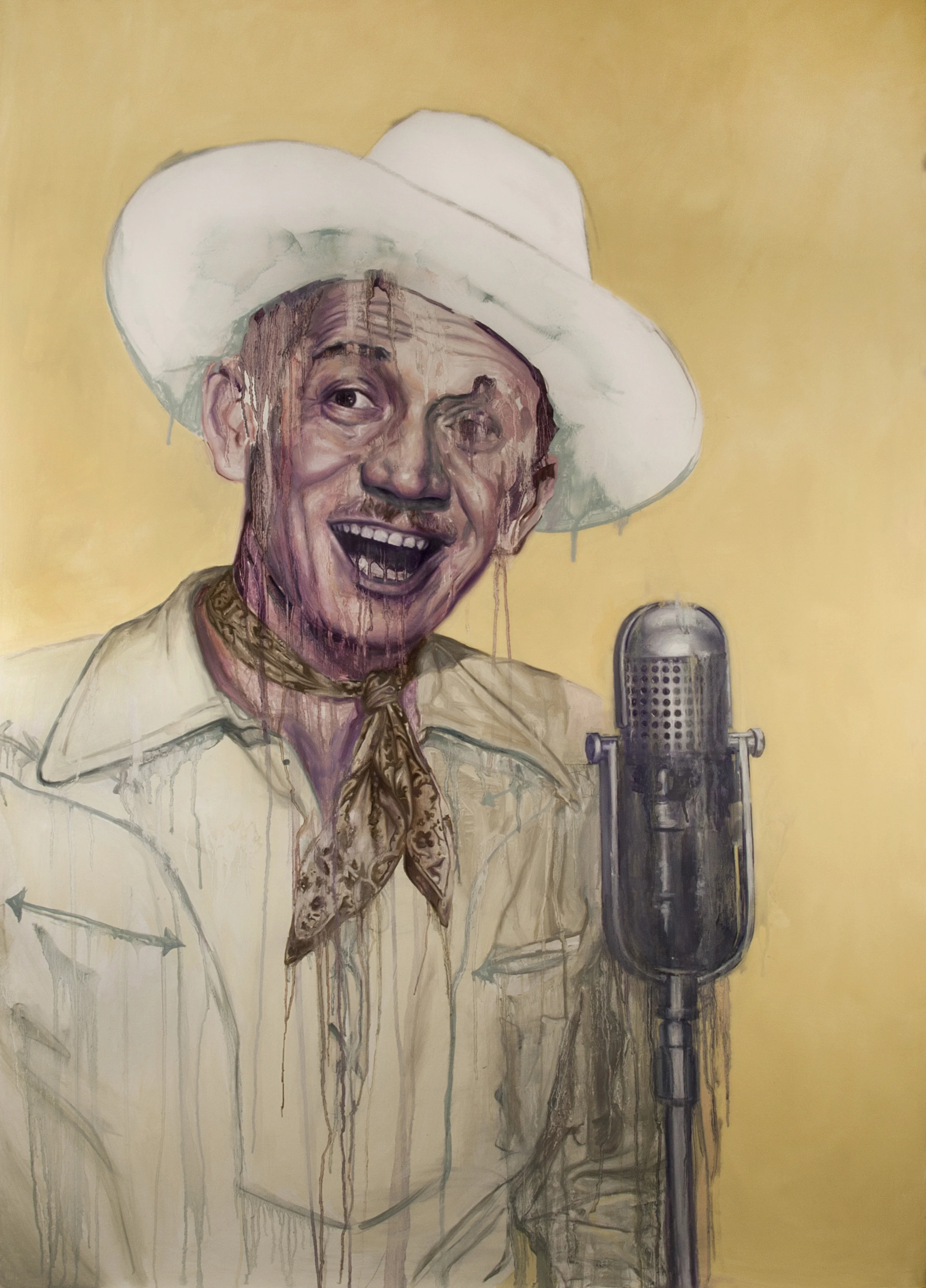 Honky-Tonk Blues Oil on Panel 48” x 36” 2012
