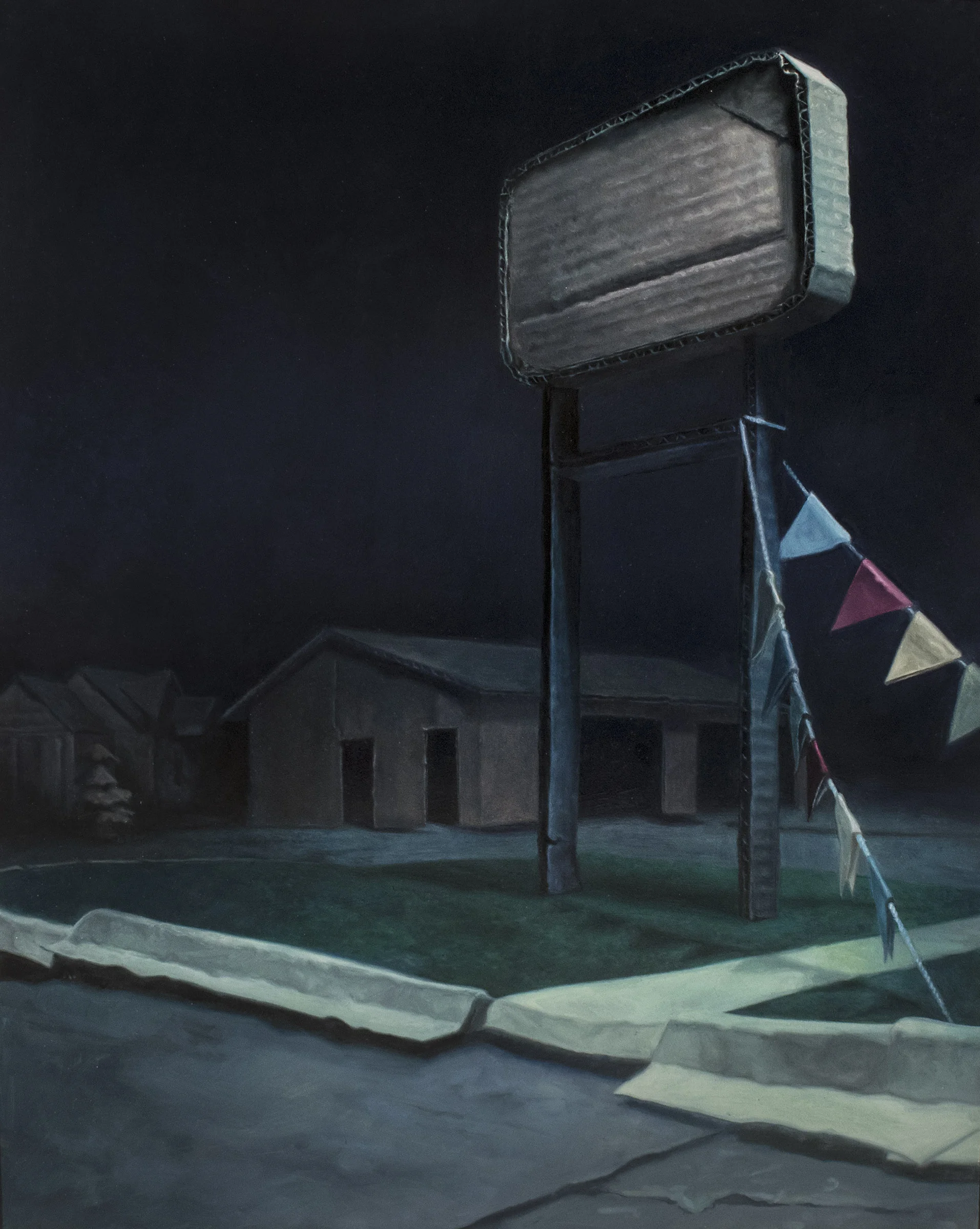 “Closeout” Oil on Panel 20” x 16" 2018