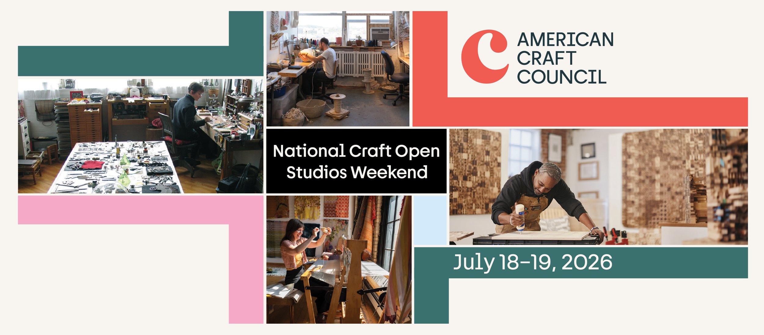 American Craft Council, National Craft Open Studios Weekend 2026