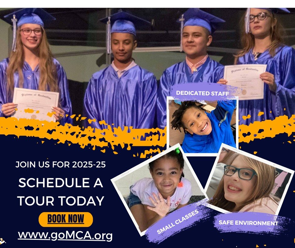 We are looking for students to join us next year!

MCA families - YOU are our best referral source. If you know of a family looking for change (or maybe a kindergartener just getting started), please encourage them to check out Michiana Christian Aca