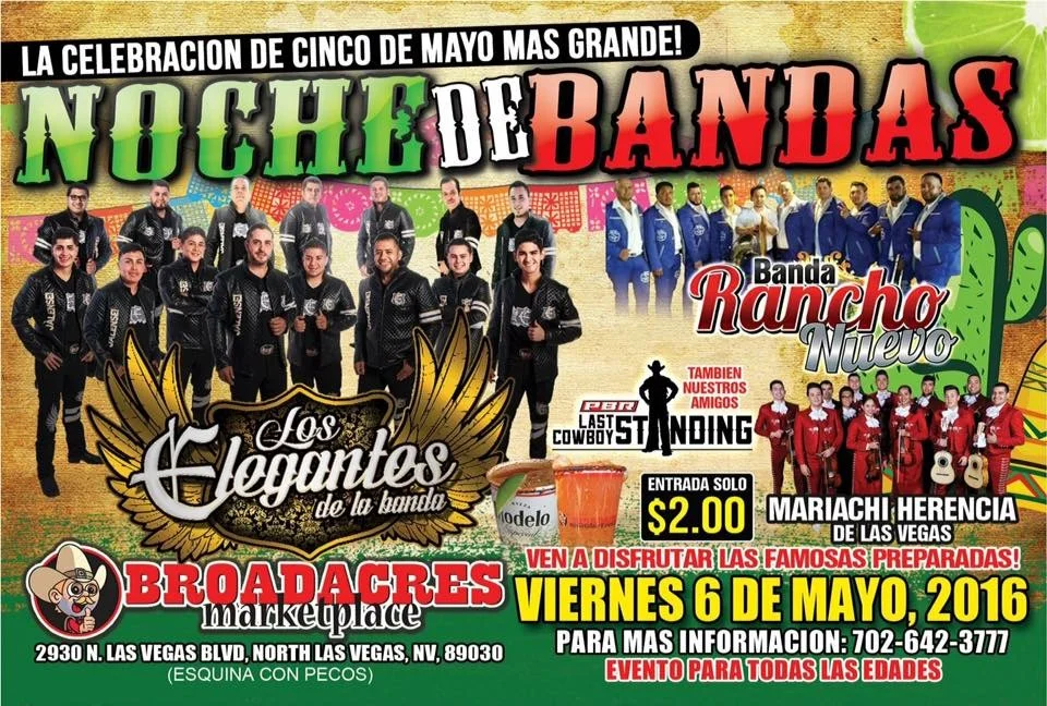 Noche de Bandas at Broadacres Marketplace and Event Center