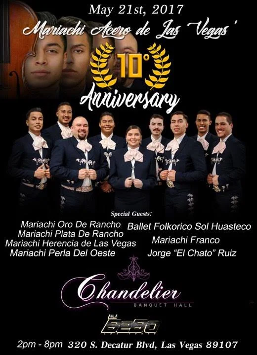 Mariachi Acero's 10th Anniversary