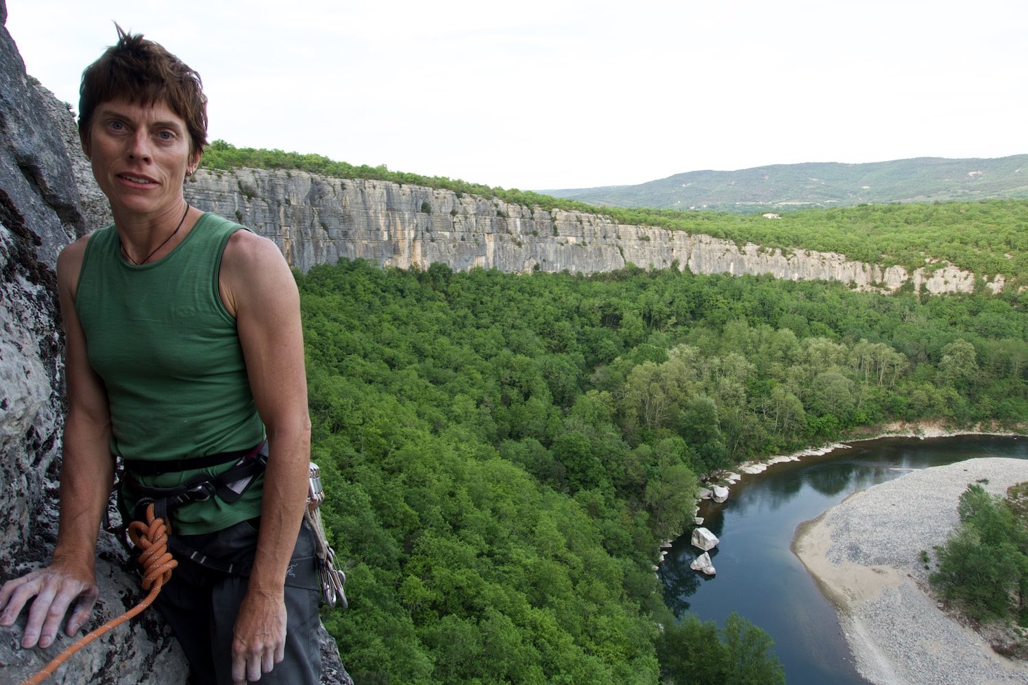  So much cliffline at Gorge de l'Ardeche 