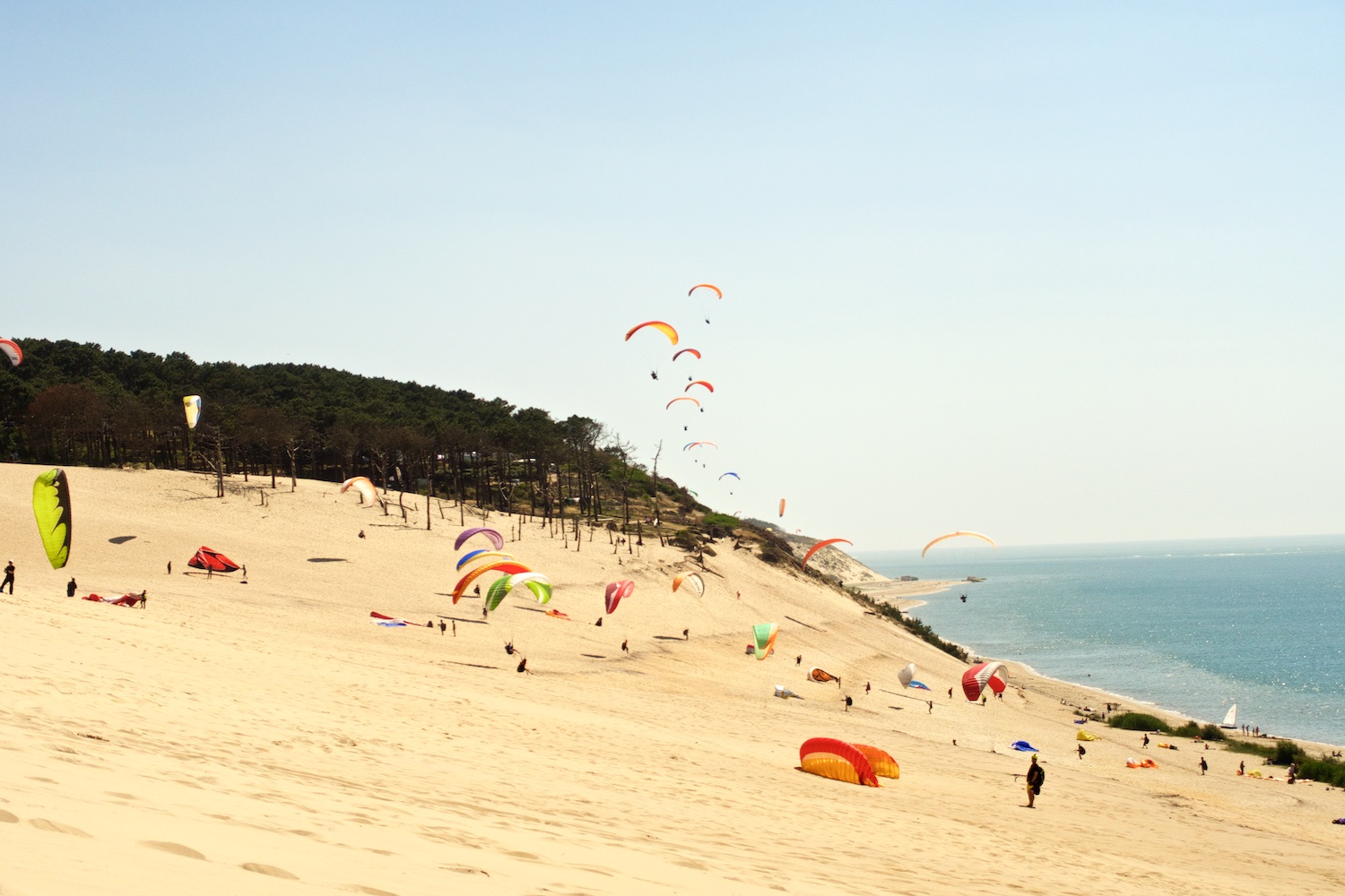 Crowds at Dune de Pyla