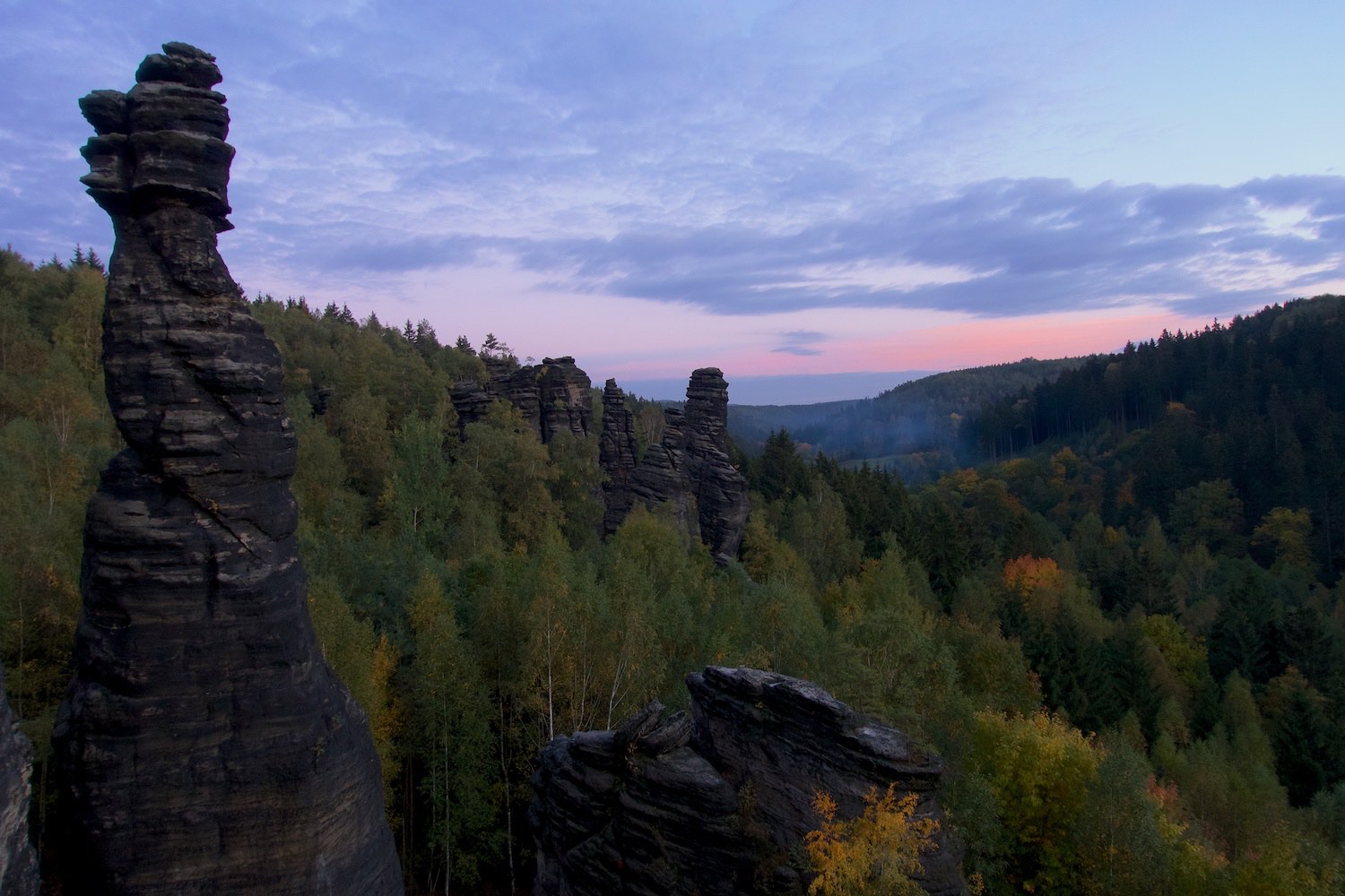  Bieletal towers, Elbesandstein 