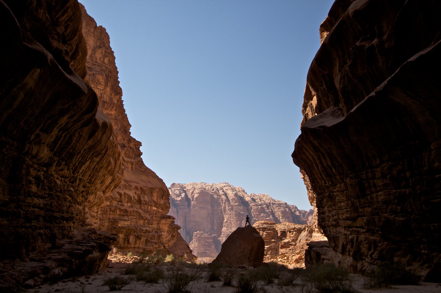  In Kharazeh canyon 