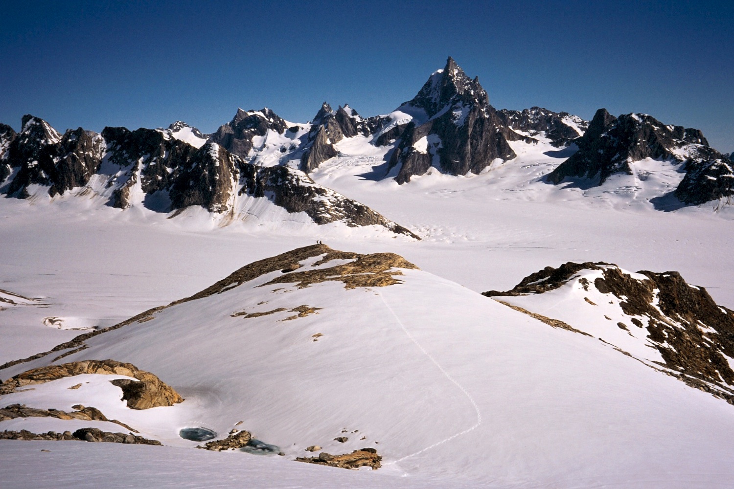  View from point 1265m on our map 