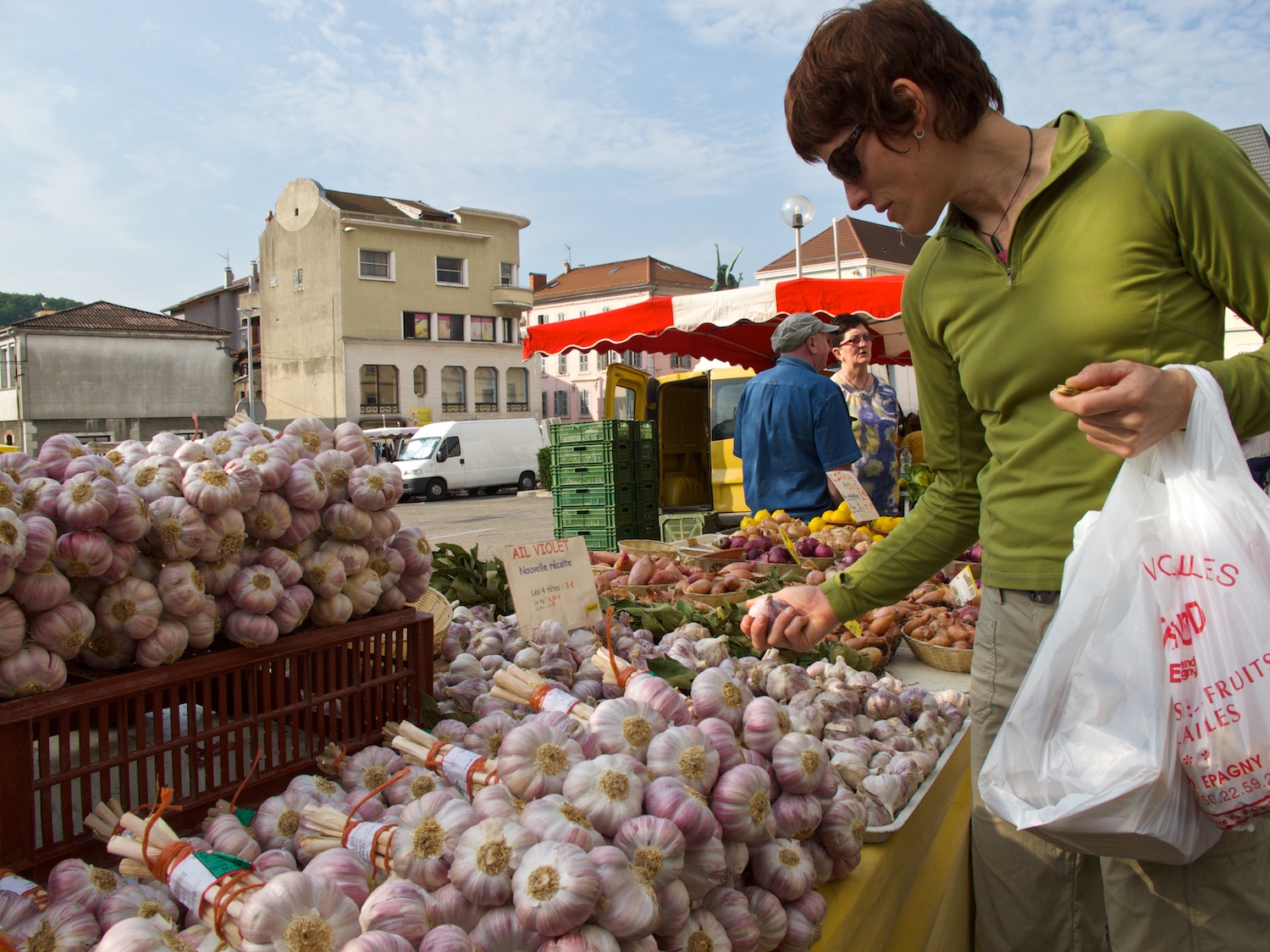  One of our favourite past-times: visiting local markets 