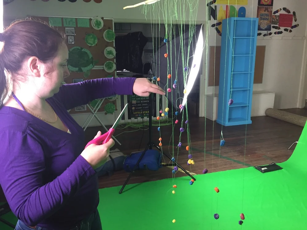 Production Designer, Laurie Verling, went the extra mile!