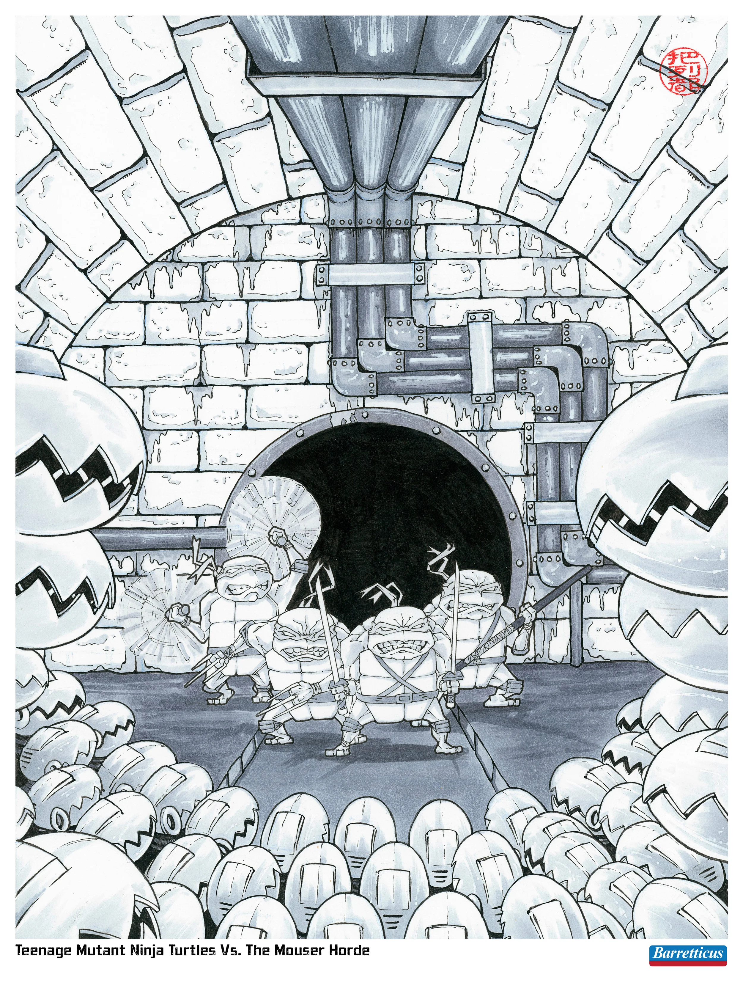 TMNT Vs. The Mouser Horde