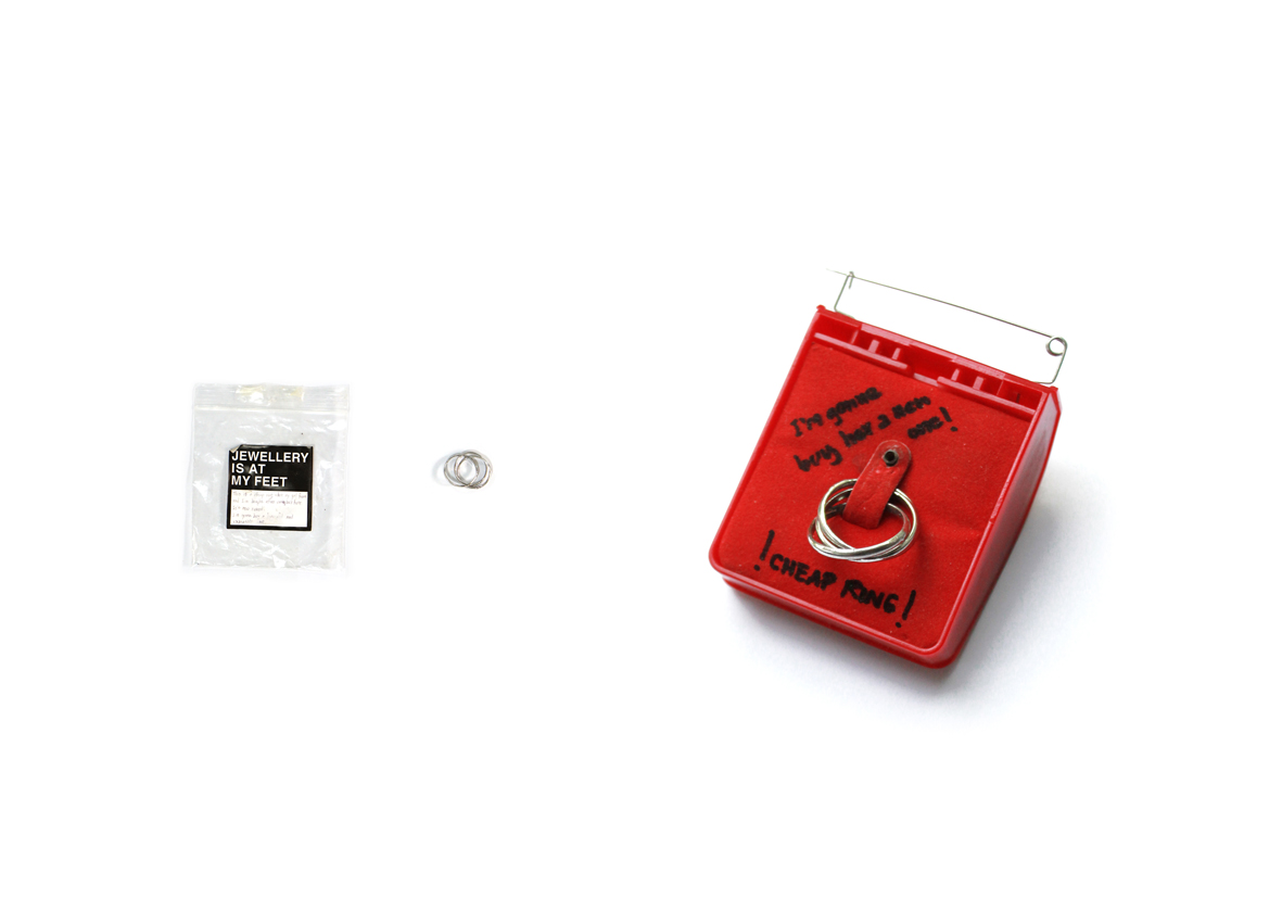 Cheap Ring | 2016, Brooch memory from Hanil Oh (South-Korea)