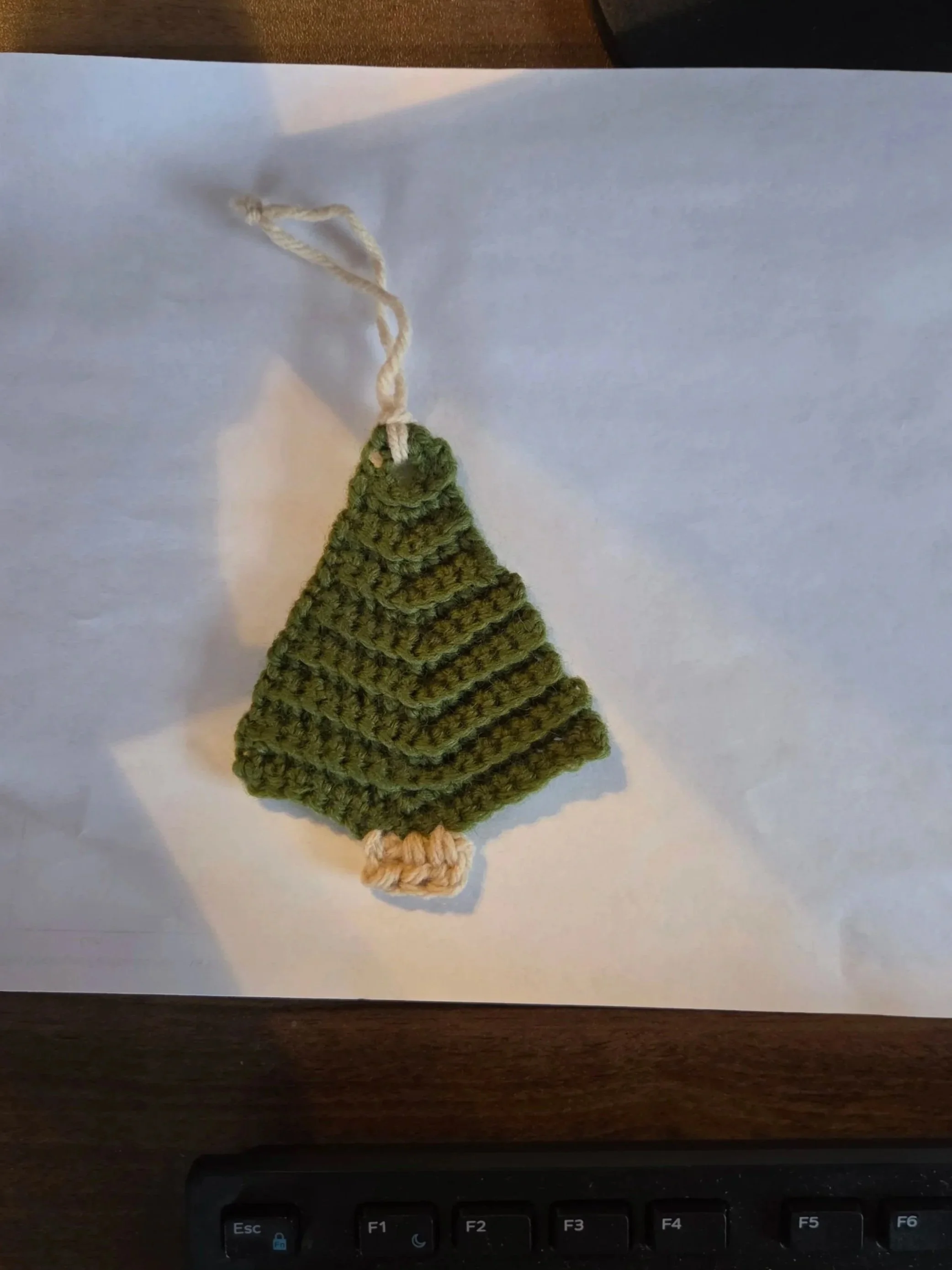 Learn to Crochet - Make A Christmas Tree Ornament
