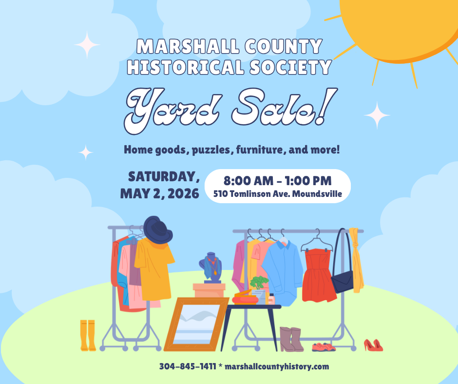 Marshall County Historical Society Yard Sale