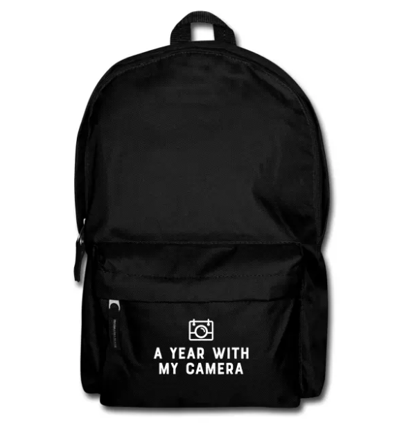 New black backpack
