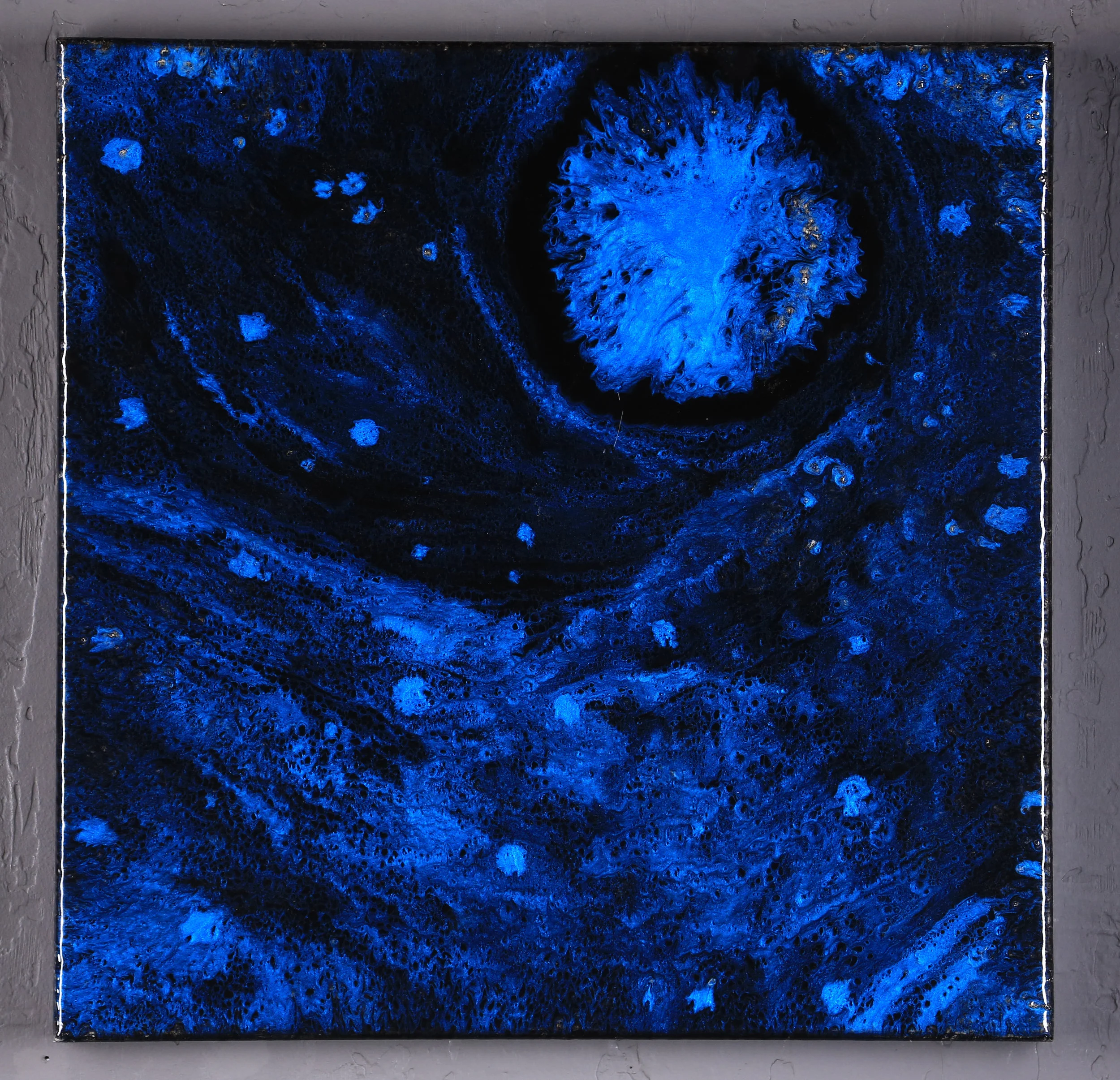 Sapphire Moon - 24" x 24"