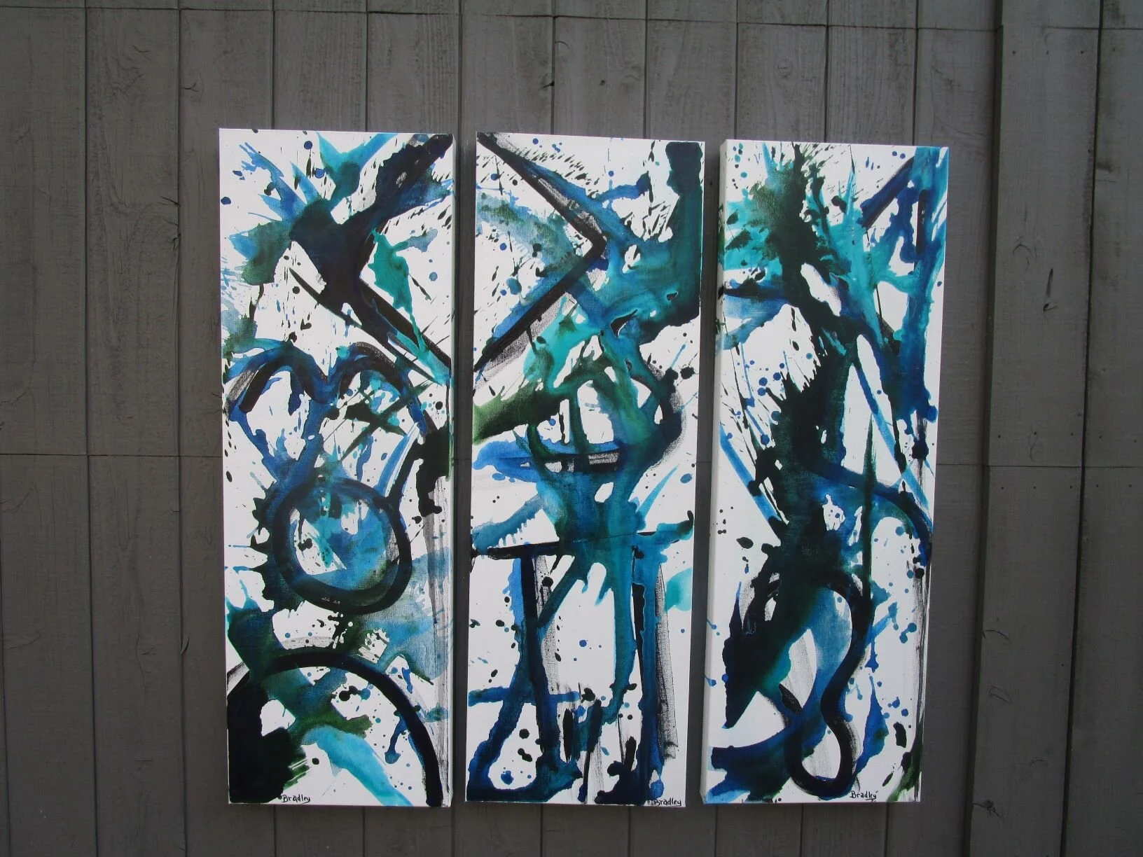 My Party Mind Triptych