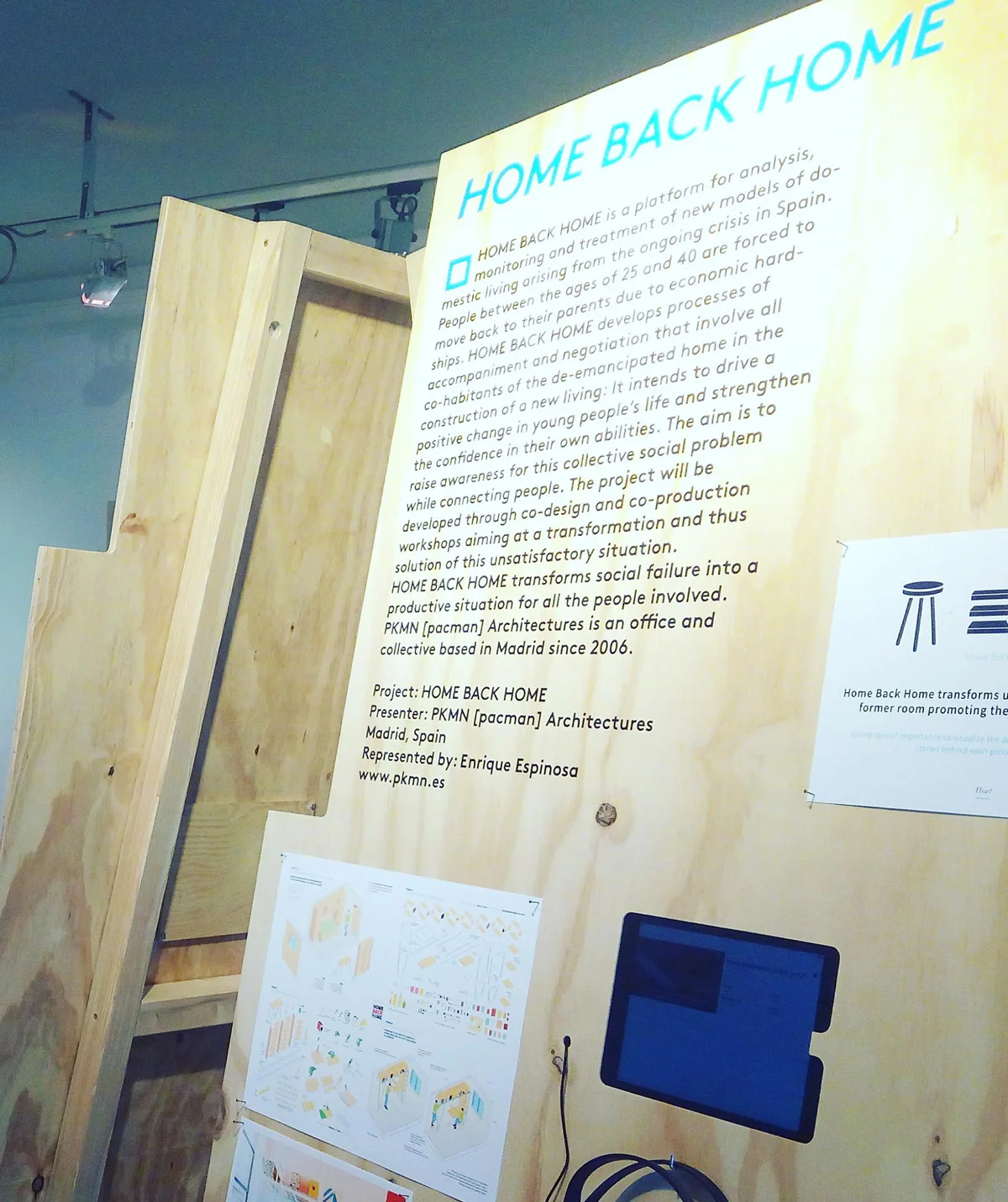 + Home Back Home. N.I.C.E. Award 2015. Solving the World’s Major Challenges. Network for Innovations in Culture and Creativity in Europe. Essen. Septiembre 2015