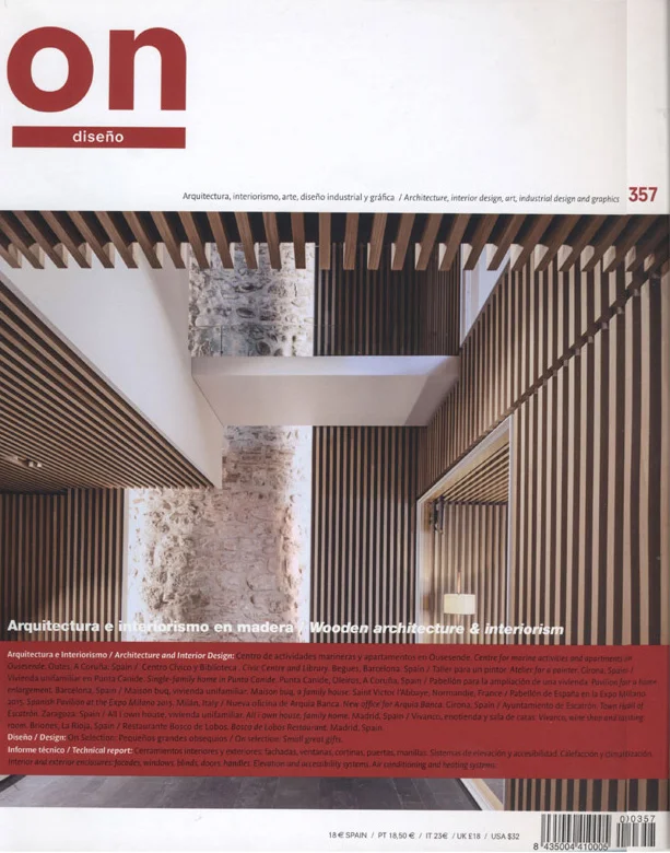PASAJES. Arquitectura y Crítica Nº141. Octubre 2016 XIII Bienal Española de Arquitectura y Urbanismo. BAUMEISTER Nº113 Jahrgang 2016