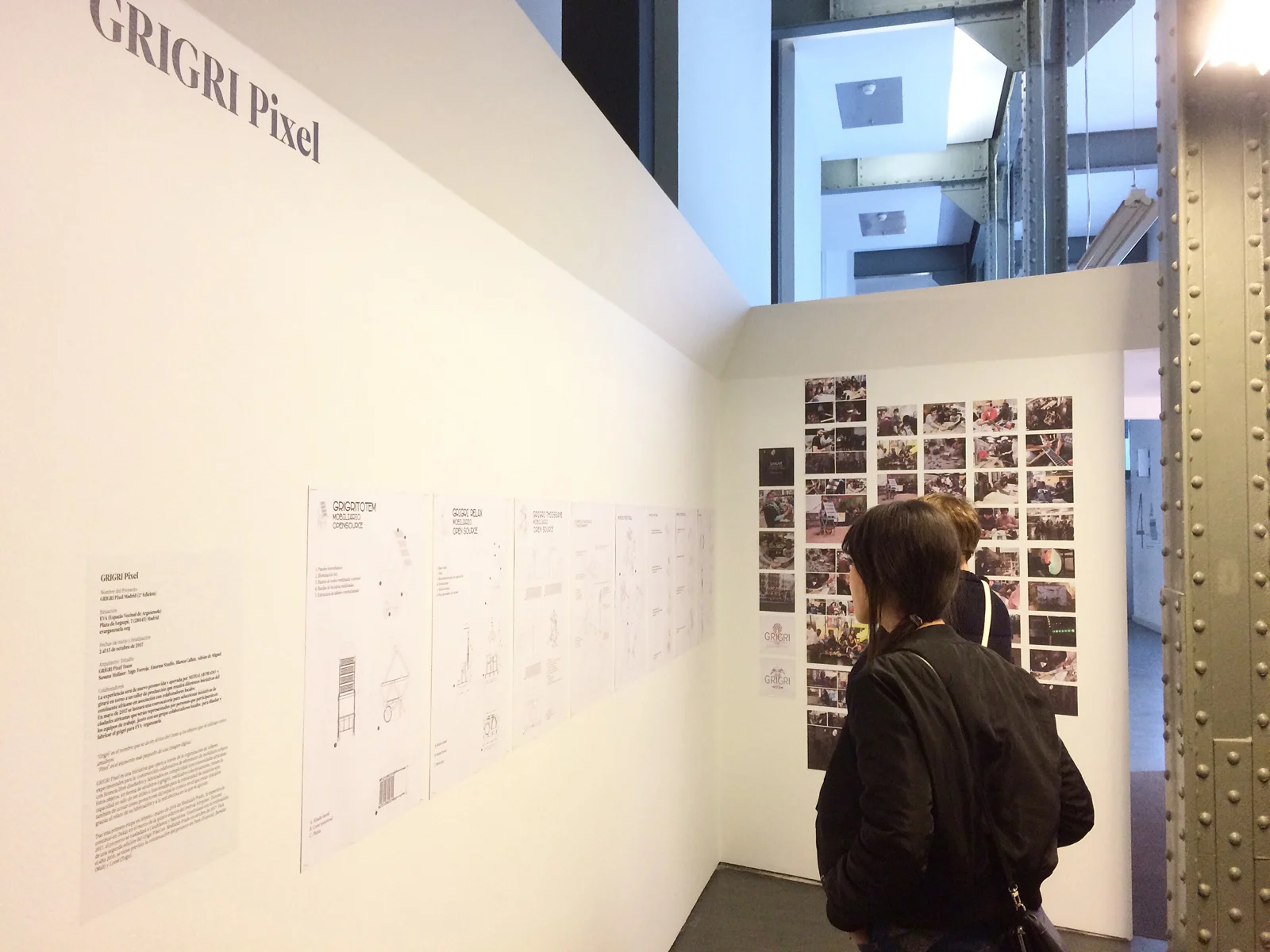 + Gri Gri Pixel. Proyecto expuesto en la exposición “Ciudad en Proceso” comisariada por Inés Caballero para Centro Centro, Madrid. Del 21 de abril al 10 de septiembre de 2017.