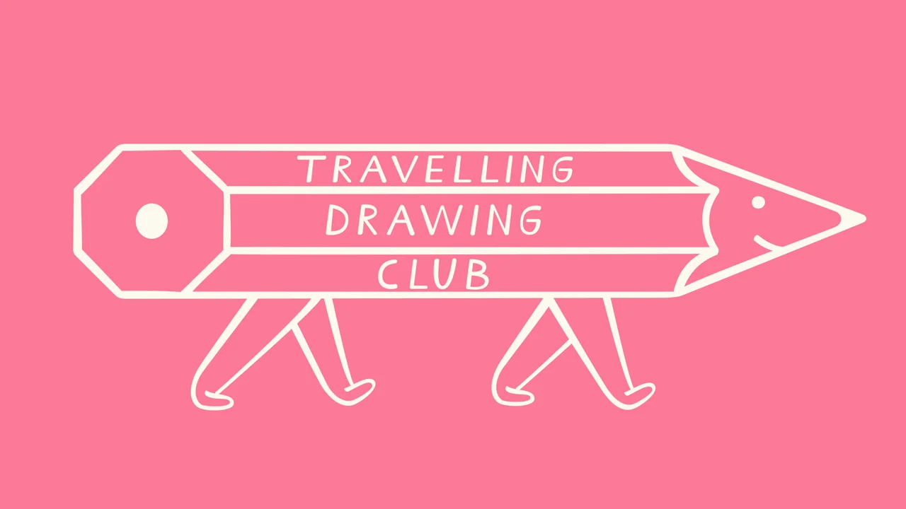 We love drawing and wanted to dedicate 2 hours just for the pleasure of drawing something, to be with friends. to discuss and to observe while travelling with work. A great way to also meet new people on our journeys was to start a drawing club.